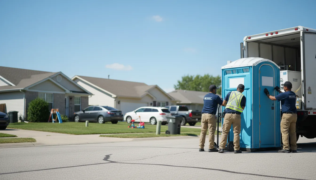 Standard Porta Potty Rentals in Dime Box, TX near me